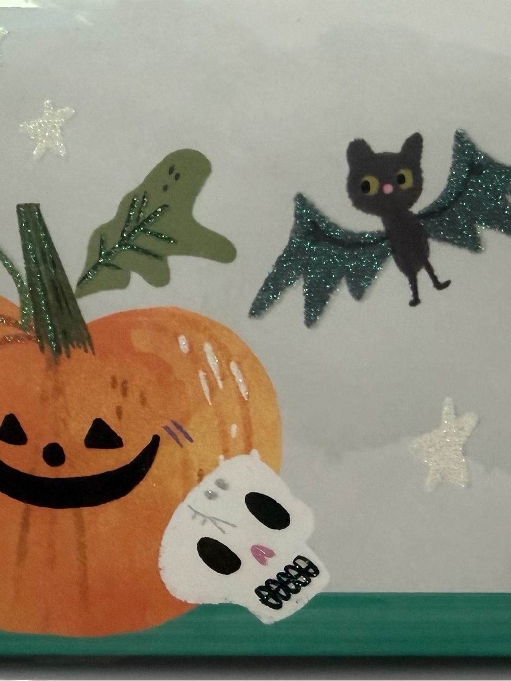 Halloween Panoramics Pop Up Card Up With Paper Witch Black Cat Ghost Sealed New